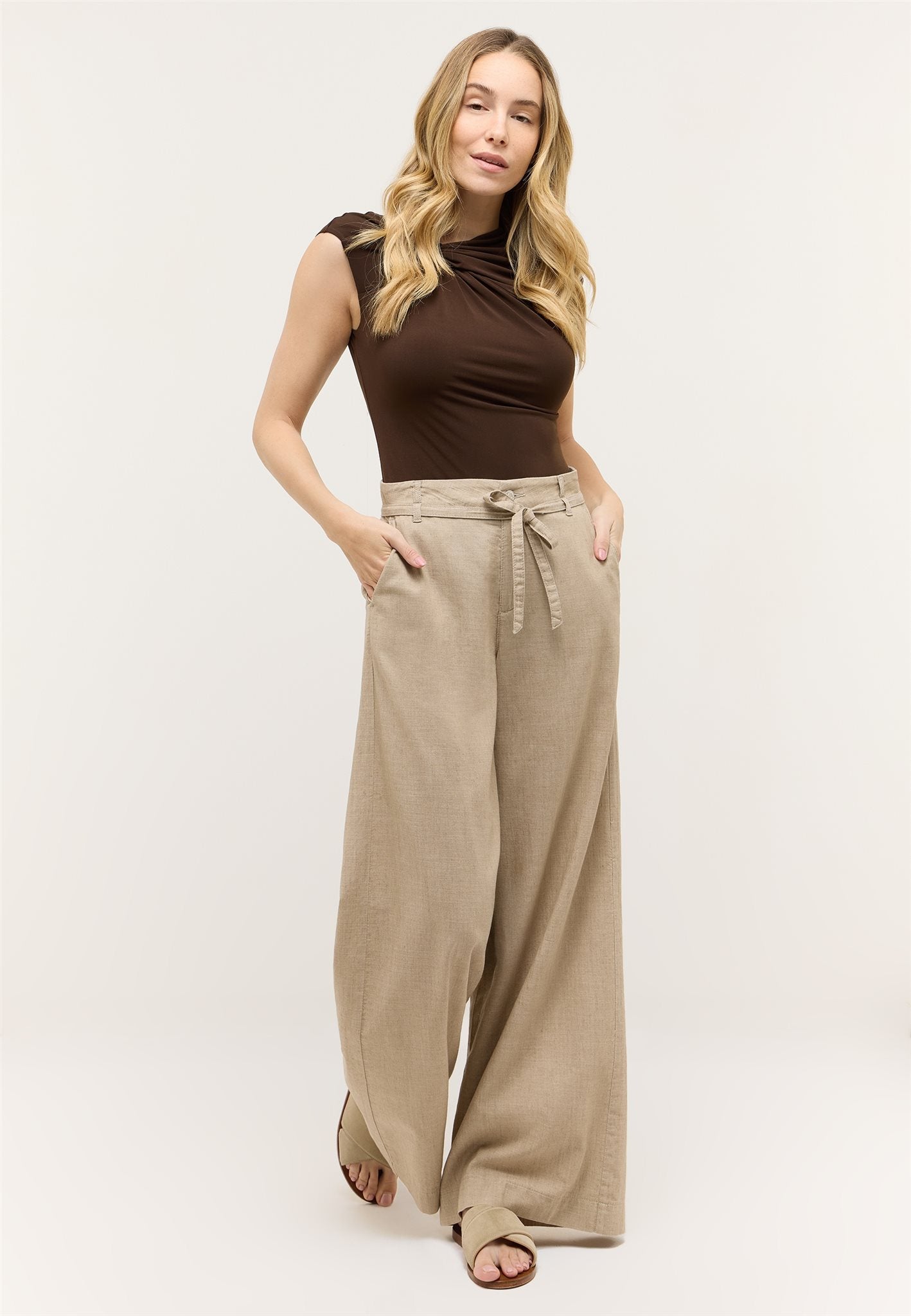 Katoenen Broek Liva Sleek