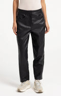 Kunstleren Broek met Siernaden