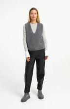 Kunstleren Broek met Siernaden