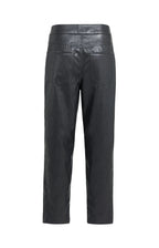 Kunstleren Broek met Siernaden