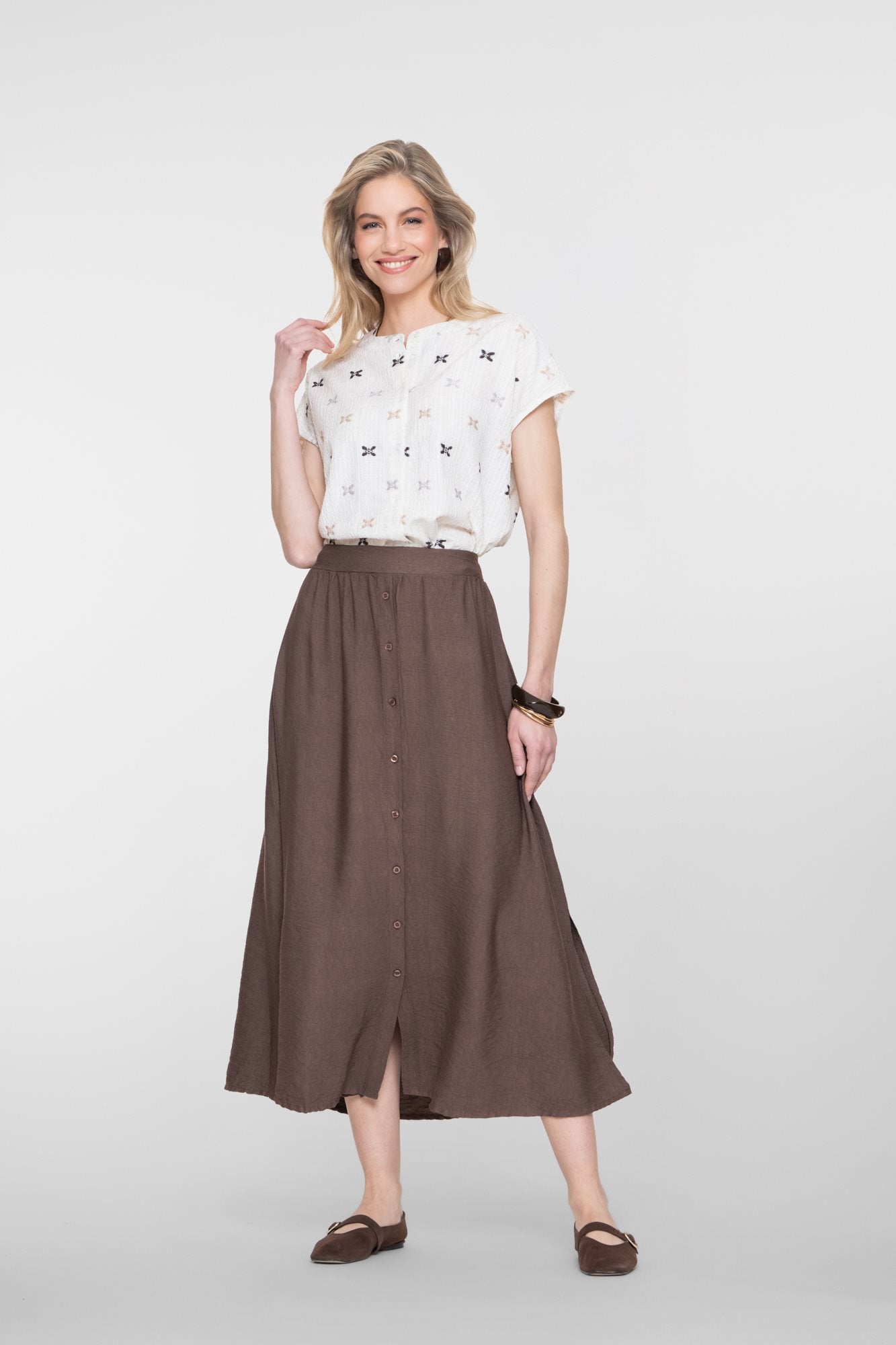 Lange Effen Rok