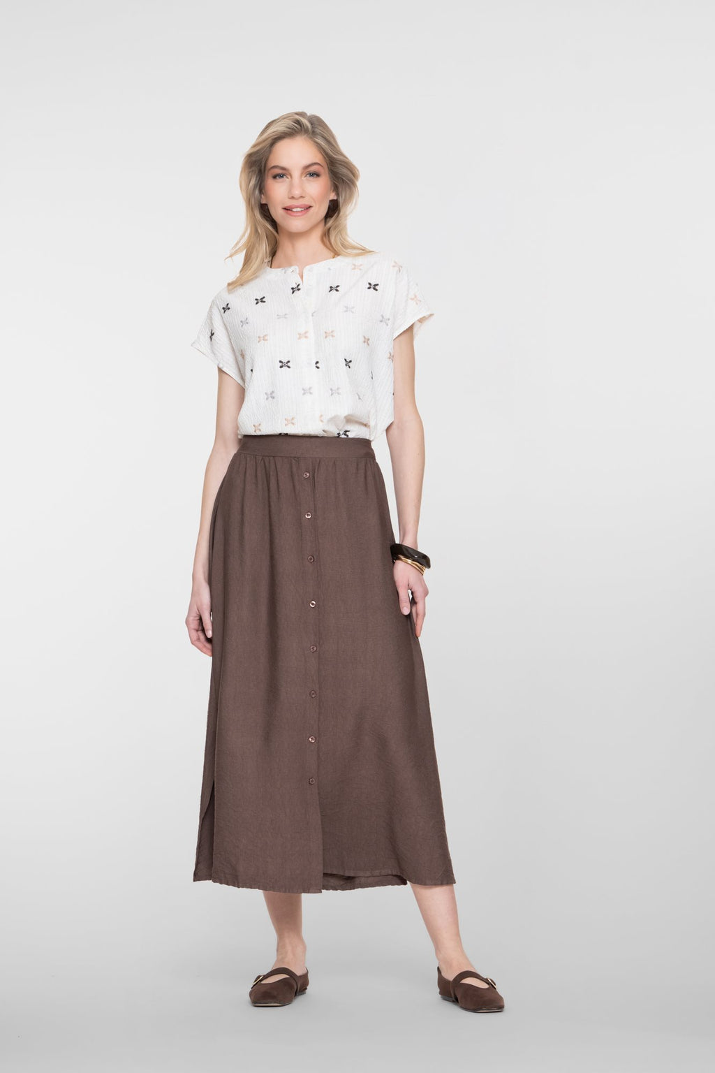 Lange Effen Rok