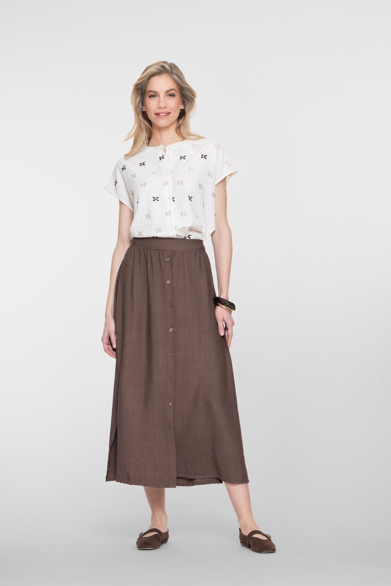 Lange Effen Rok
