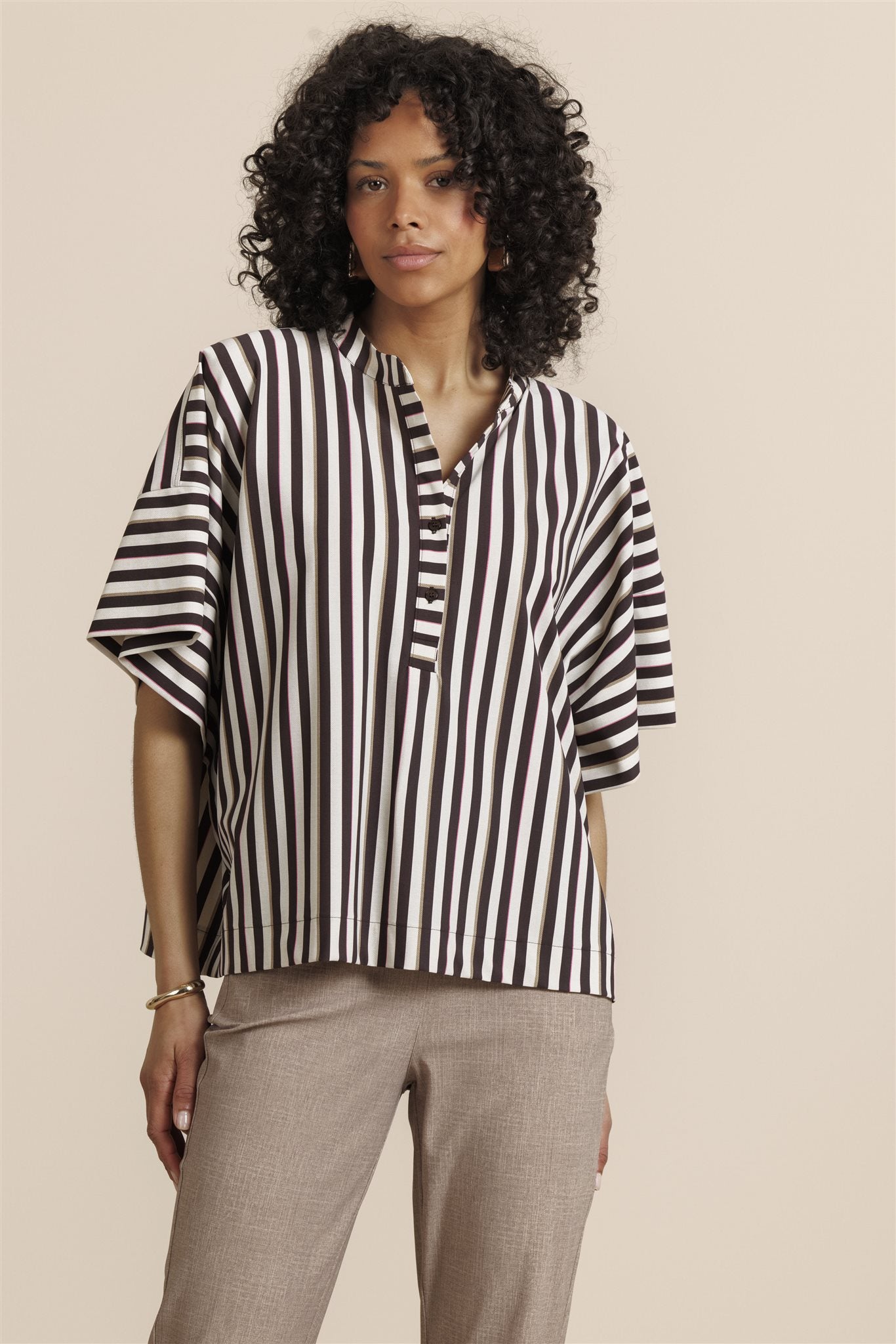 Laureen Stripe Blouse