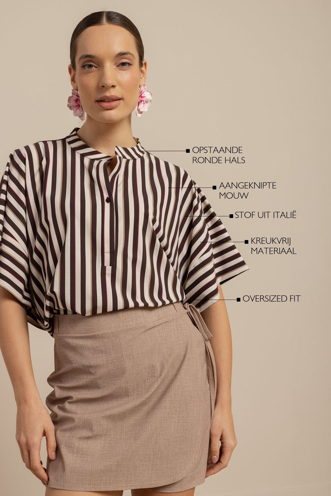 Laureen Stripe Blouse
