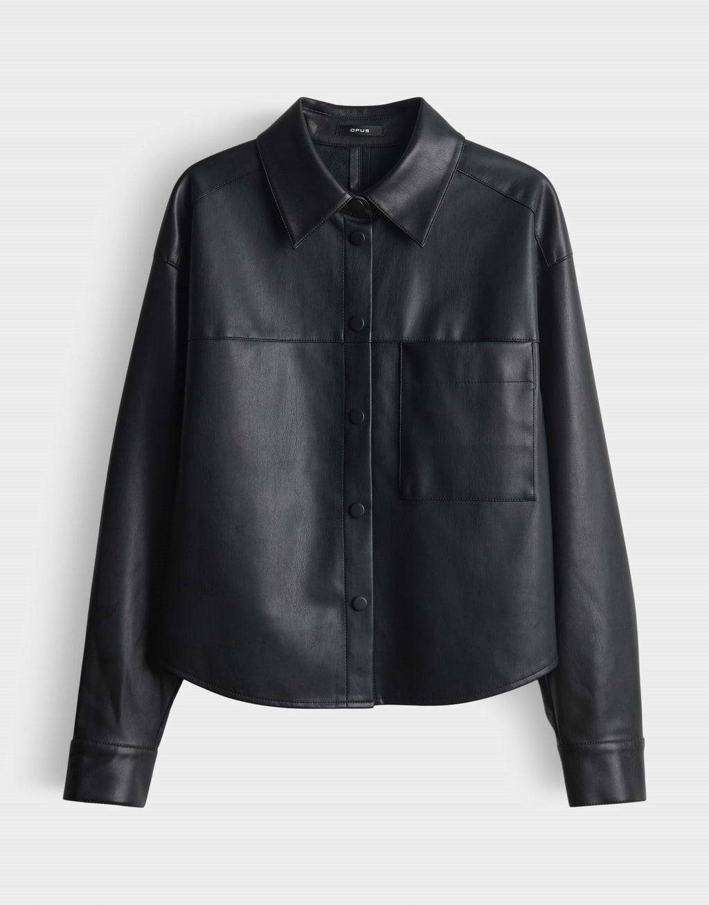 Lederlook Blouse Fedgy