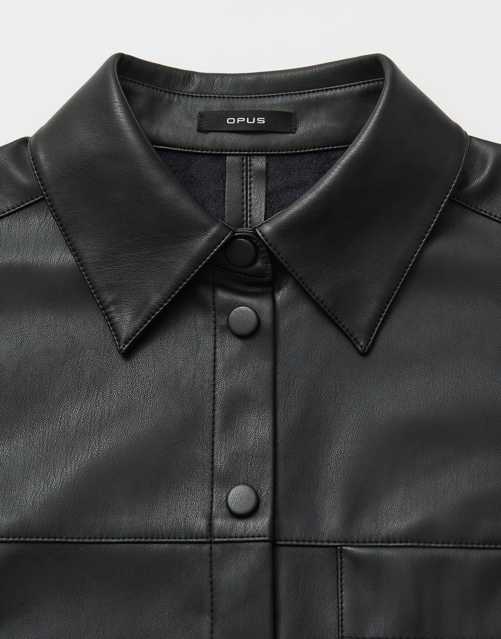 Lederlook Blouse Fedgy