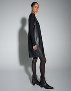 Lederlook Jurk Wancy