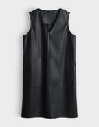 Lederlook Jurk Wancy