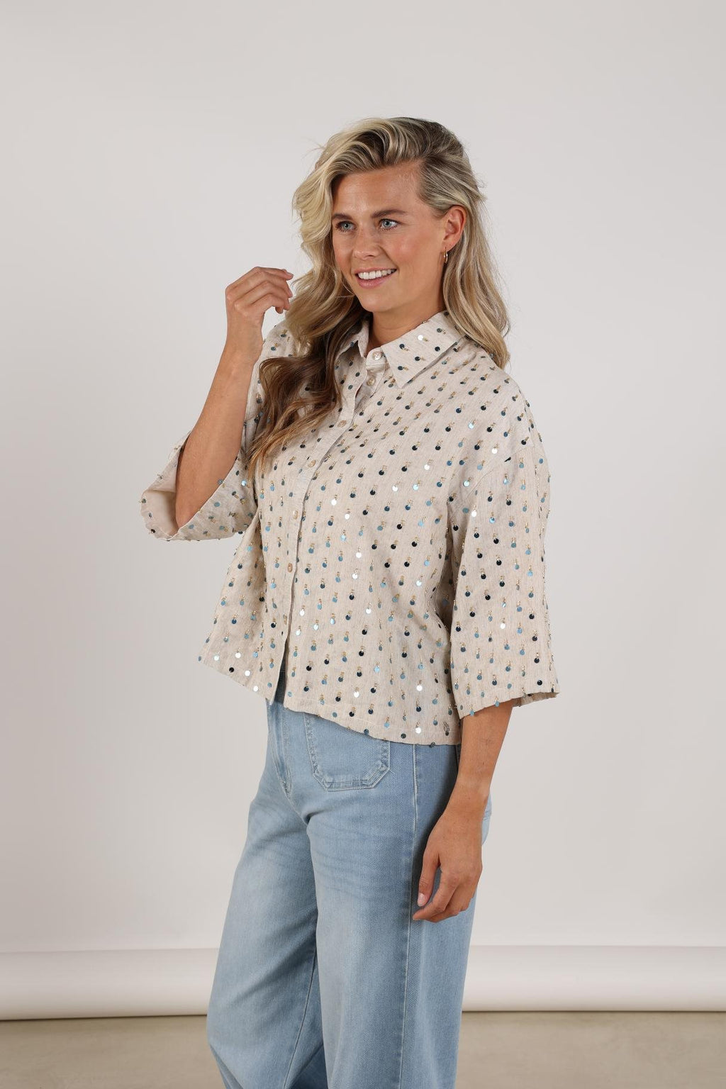 Leena Blouse Paillet