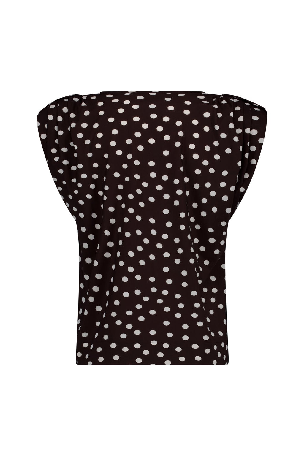 Leone Dot Vneck Top