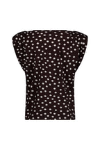 Leone Dot Vneck Top