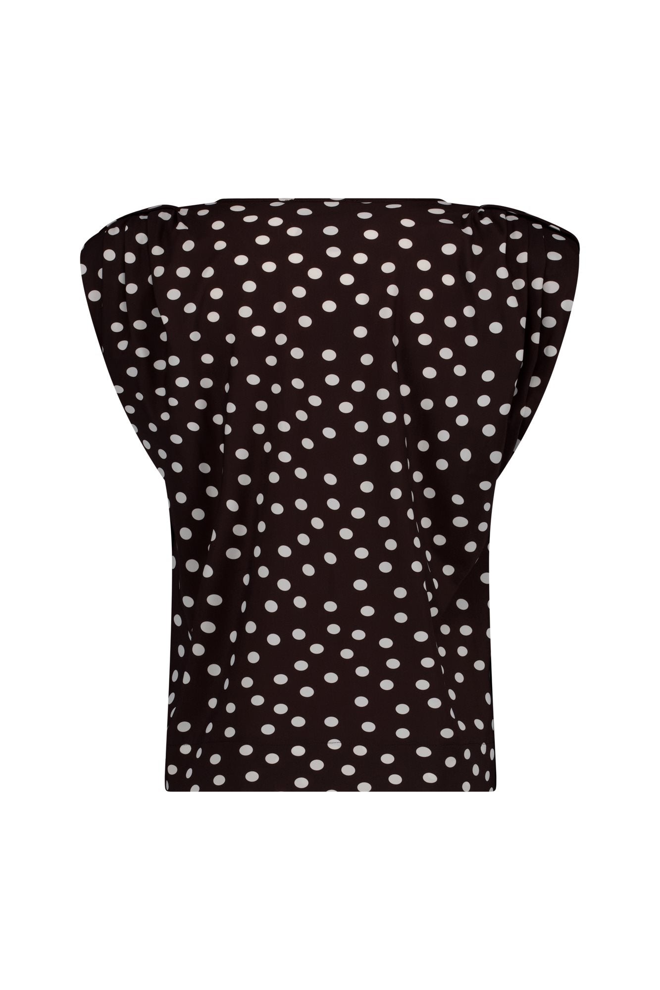 Leone Dot Vneck Top