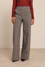 Lexie Tweed Look Trousers