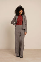 Lexie Tweed Look Trousers