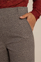 Lexie Tweed Look Trousers