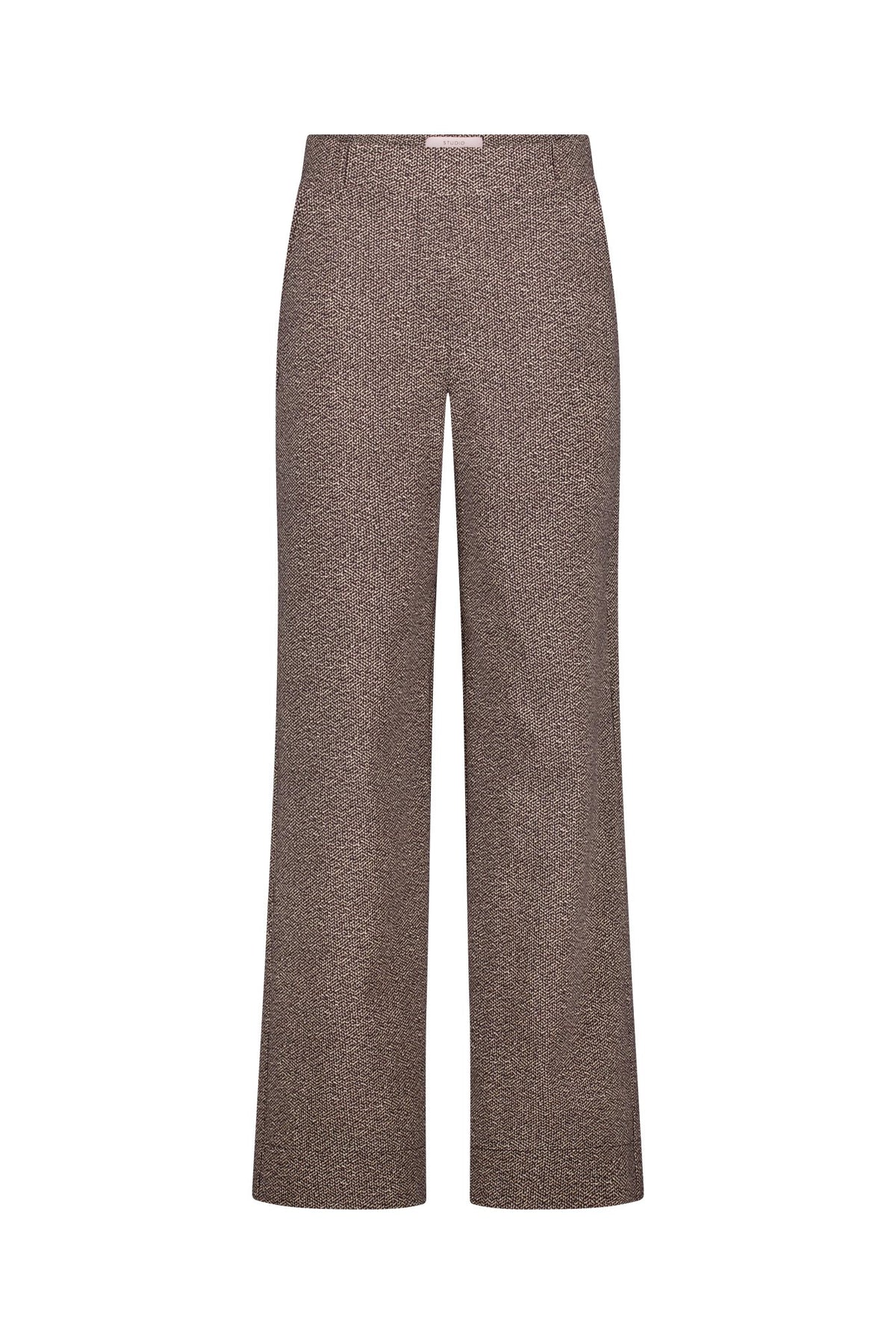 Lexie Tweed Look Trousers