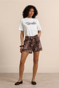 Lindy Leopard Shorts