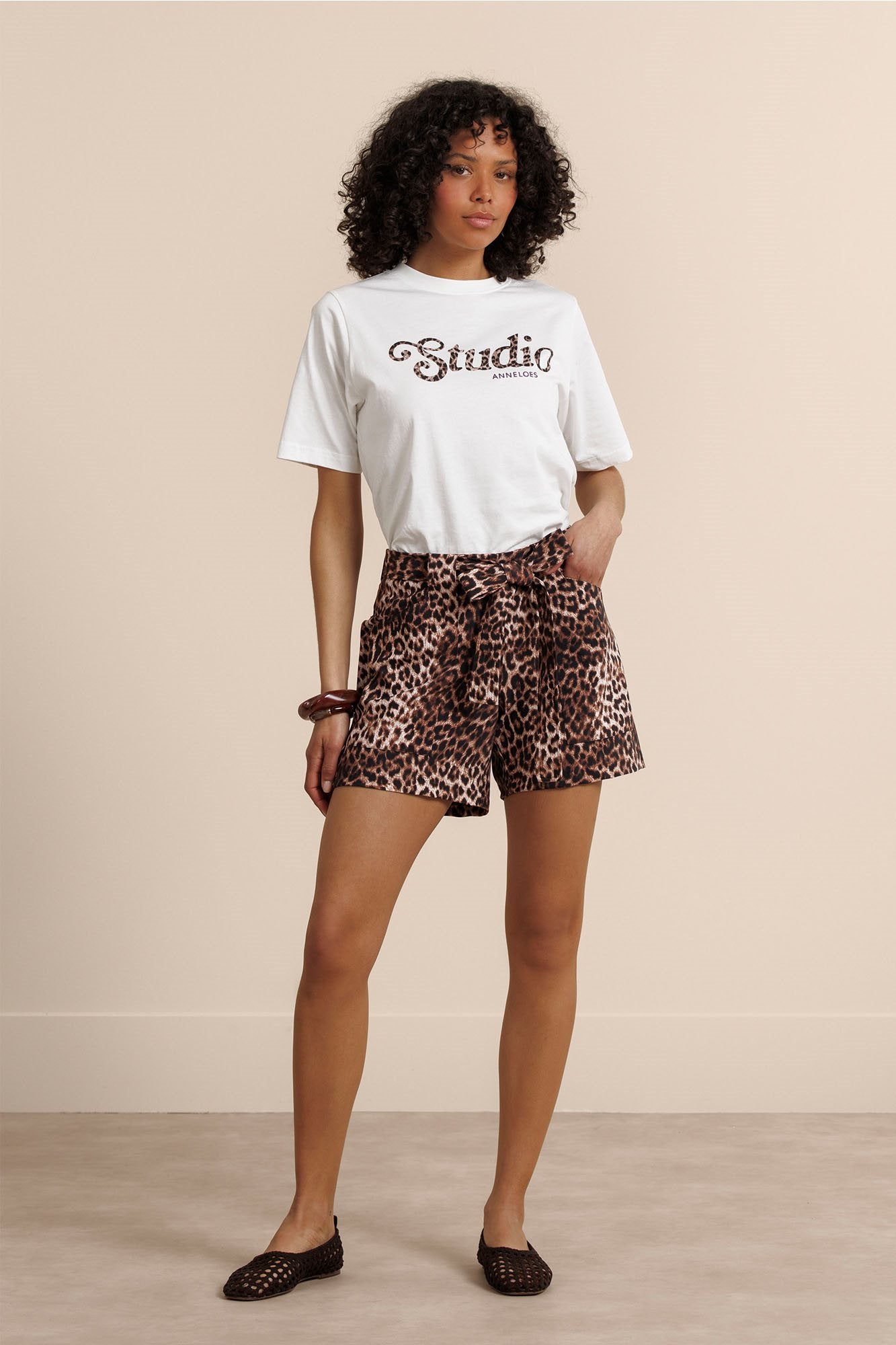 Lindy Leopard Shorts