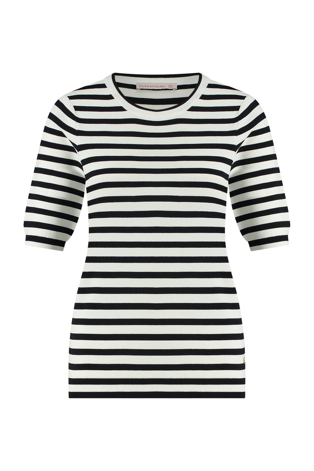 Luna Stripe Short slv Pullover