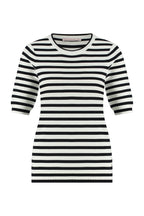 Luna Stripe Short slv Pullover