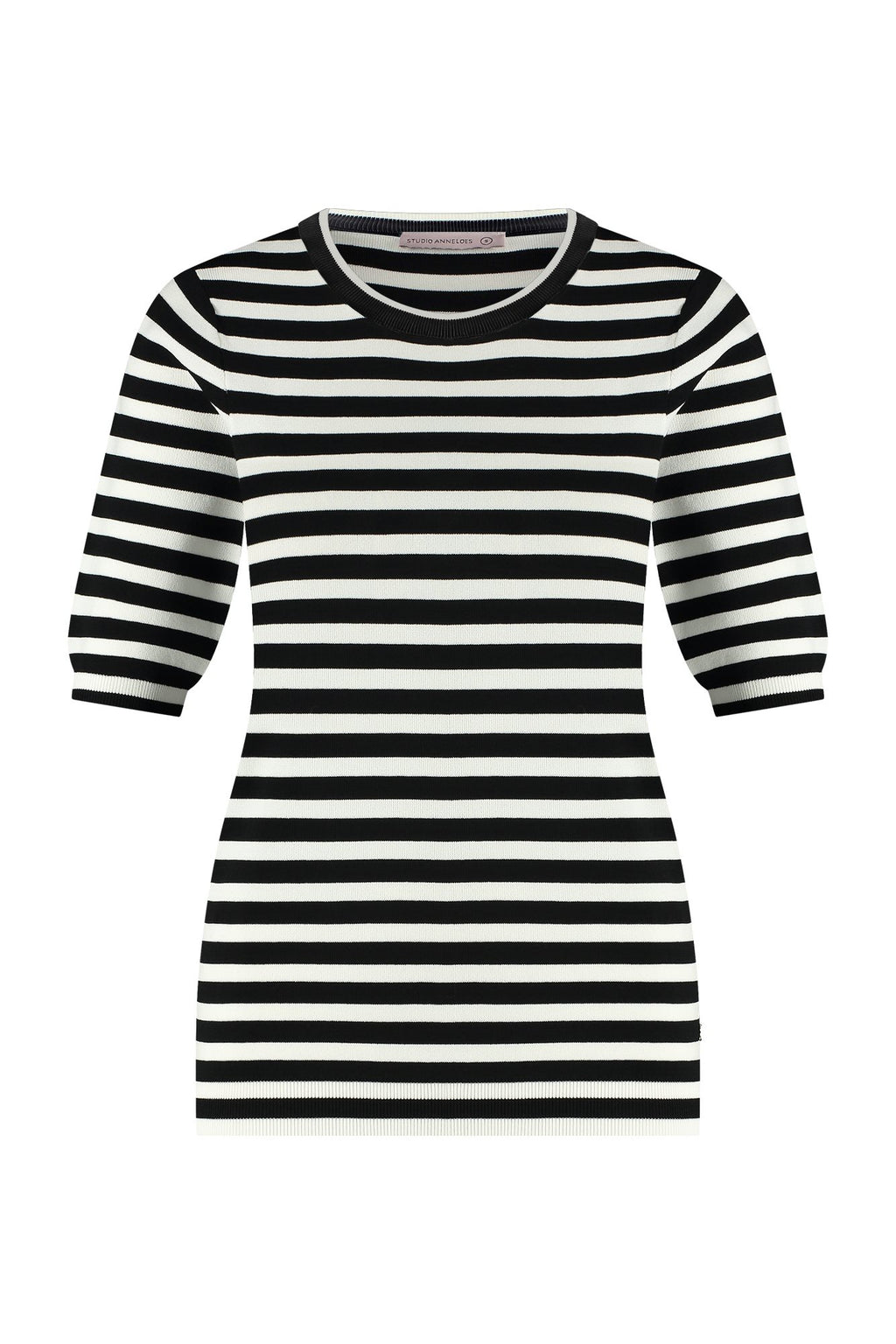 Luna Stripe Short slv Pullover