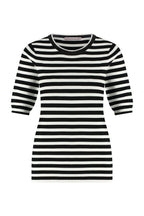 Luna Stripe Short slv Pullover