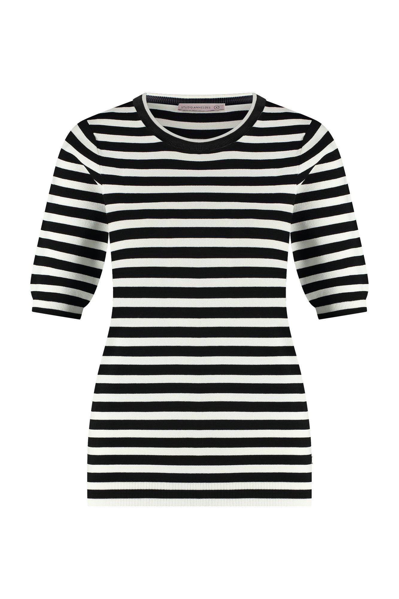 Luna Stripe Short slv Pullover