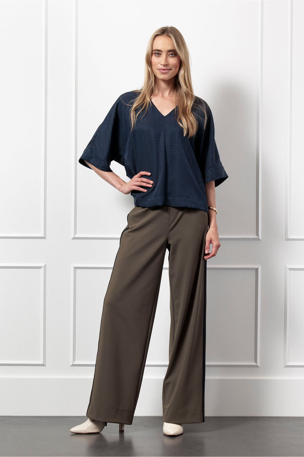 Madison Mono Jacquard Top