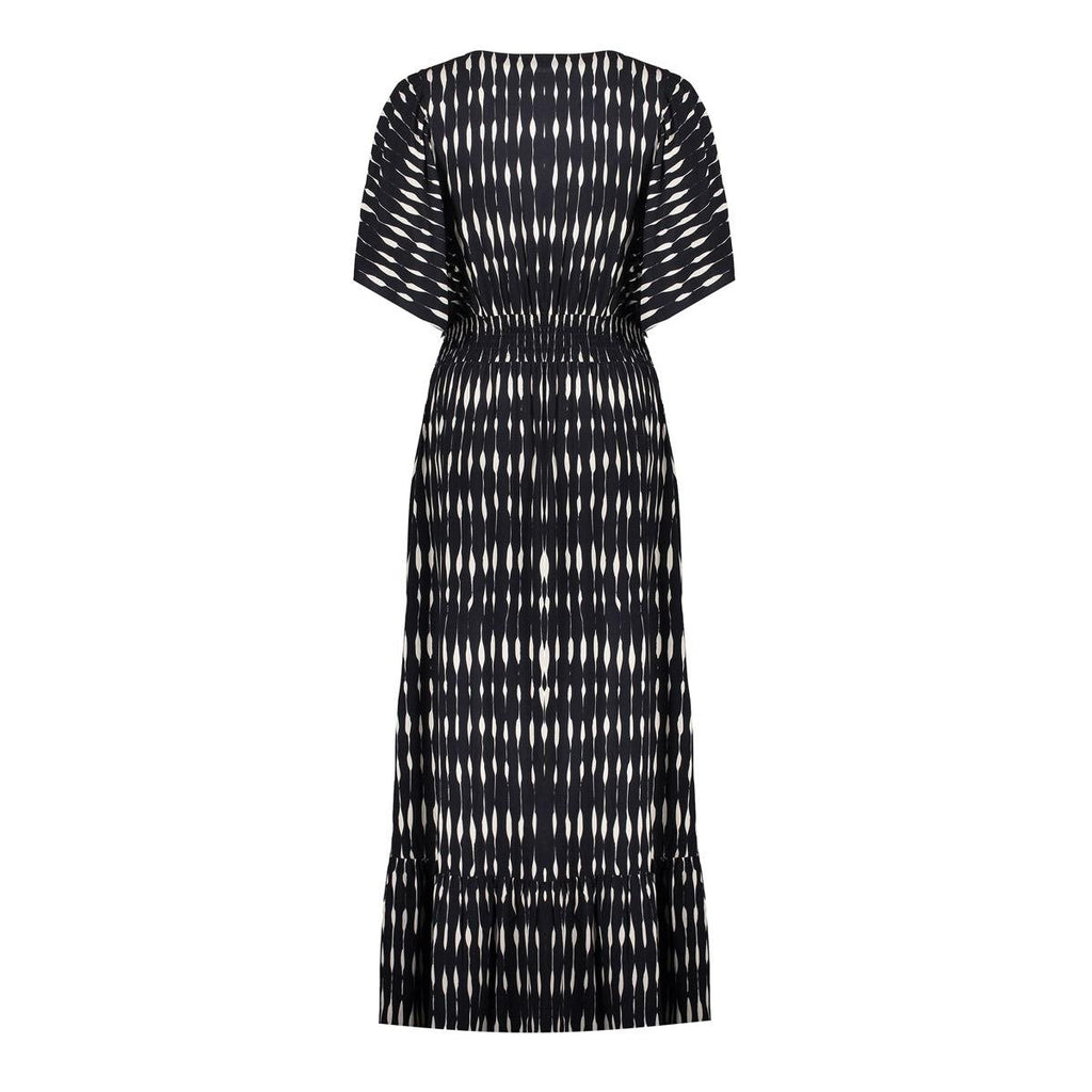 Maxi Jurk met Smockdetail