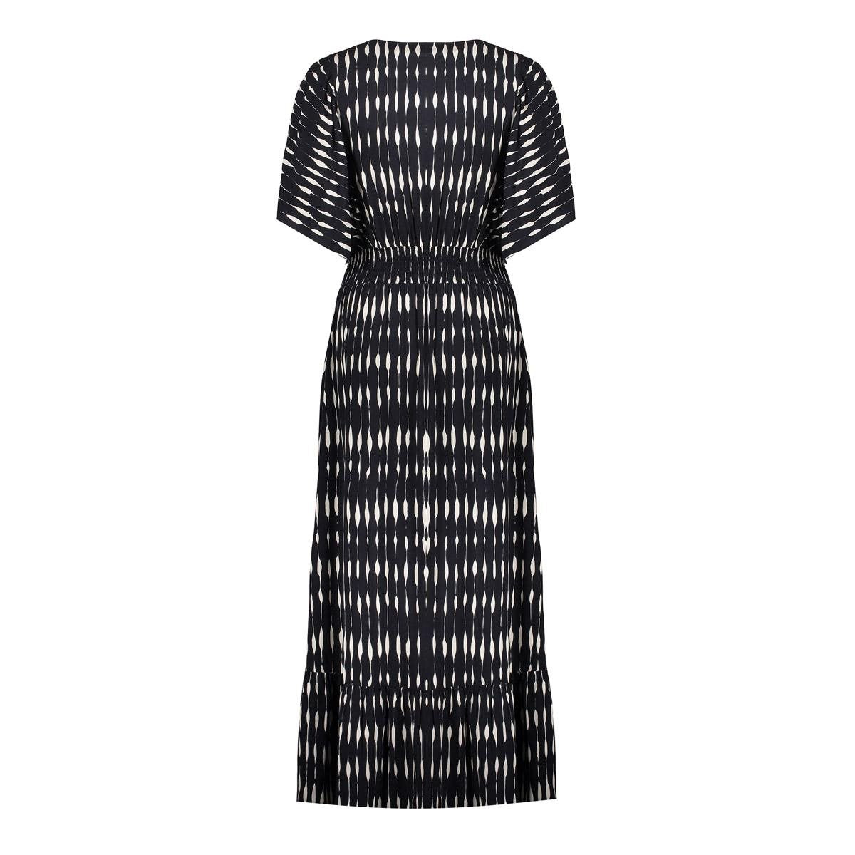 Maxi Jurk met Smockdetail