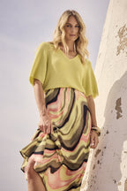 Maxi Skirt Sunset Desert