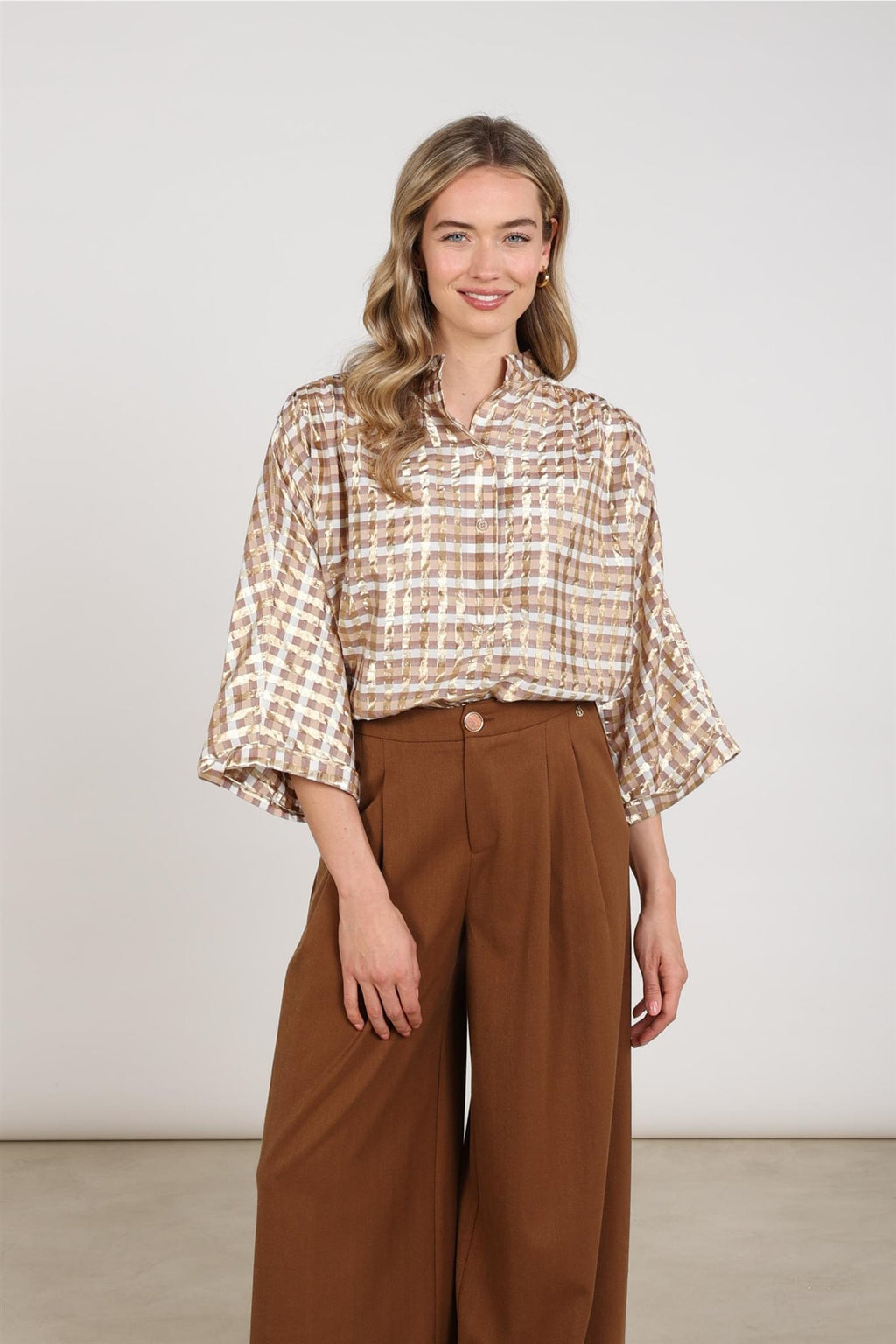Maya Blouse Check