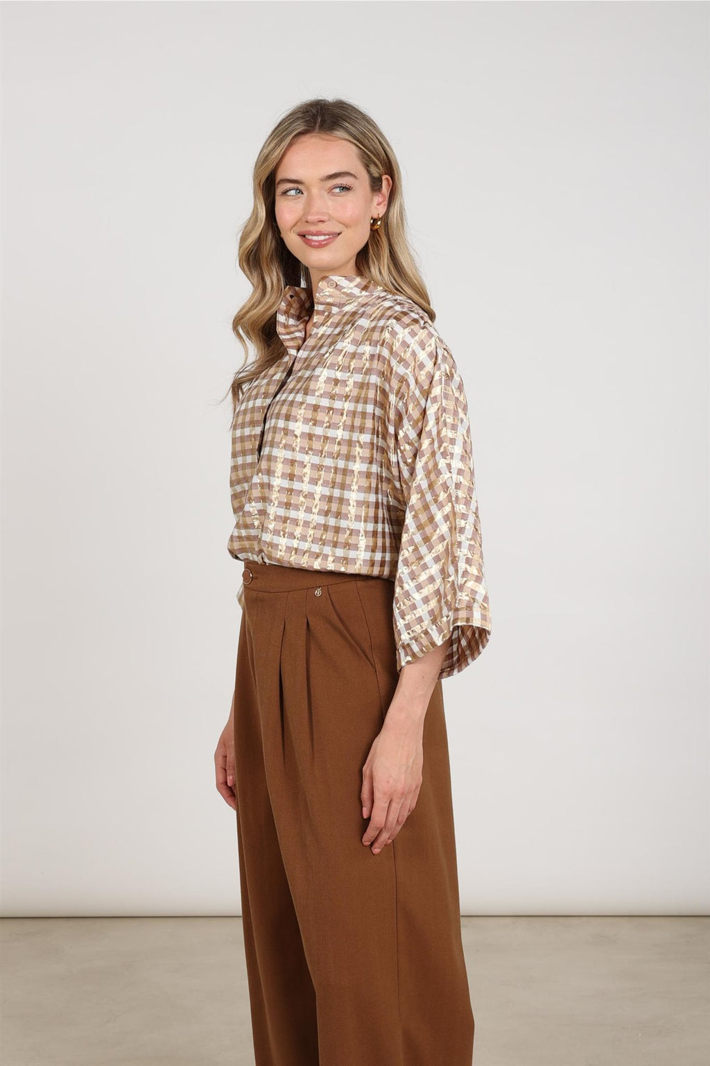 Maya Blouse Check