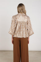 Maya Blouse Check
