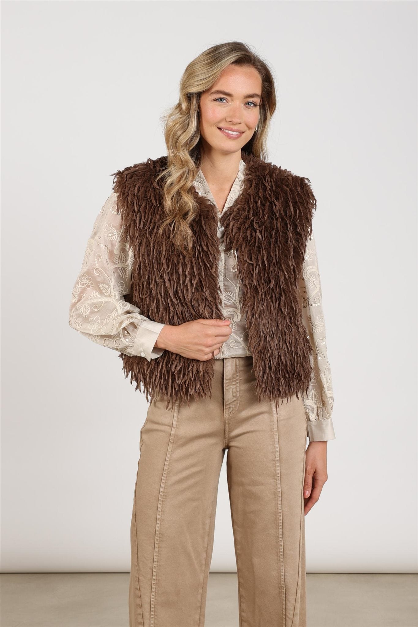 Mila Gilet Feather