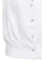 Mouwloze Blouse met Plooien