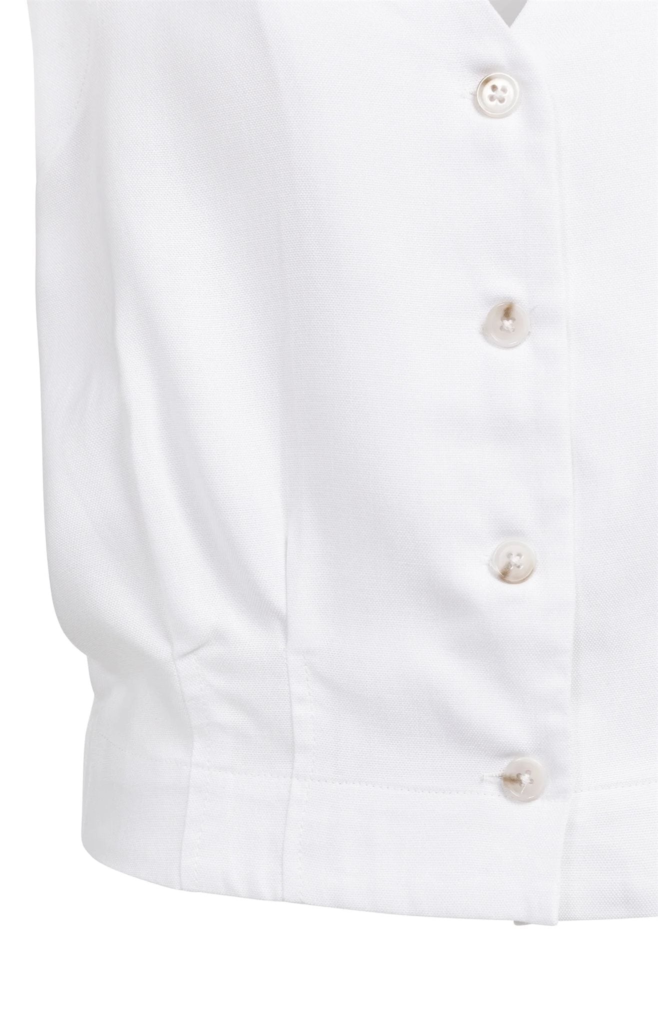 Mouwloze Blouse met Plooien