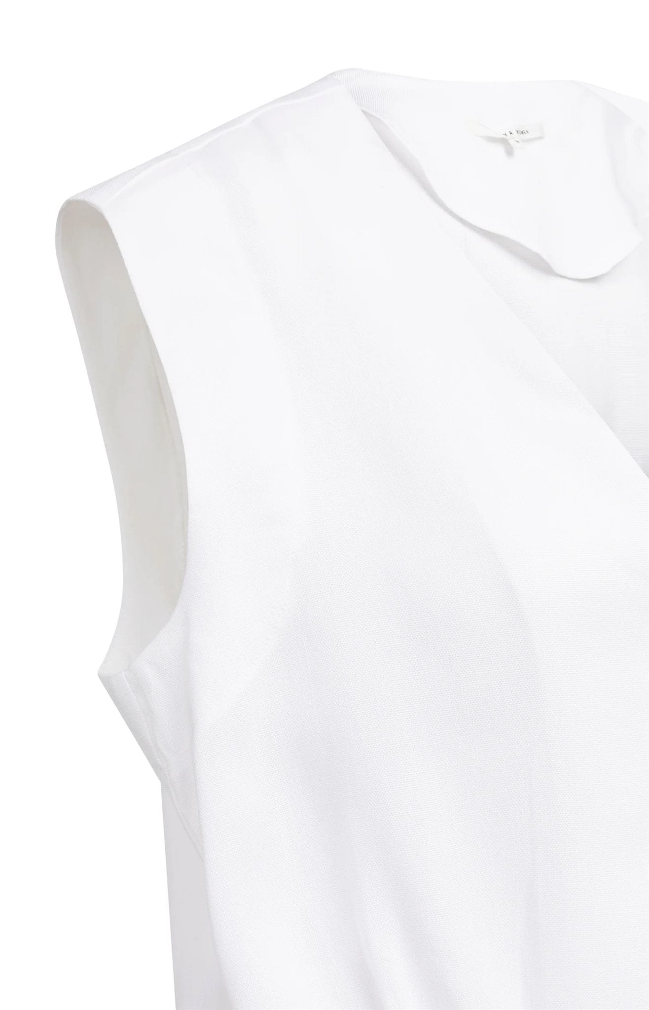 Mouwloze Blouse met Plooien