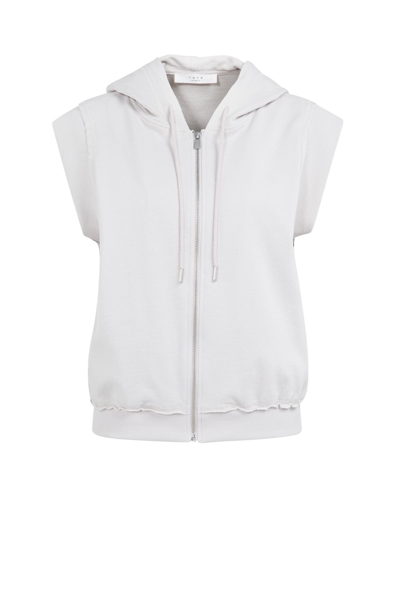Mouwloze Hoodie met Koorden
