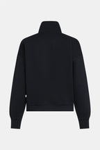 Navy Sweater Print