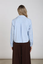 Nowi Blouse Stripe Stones