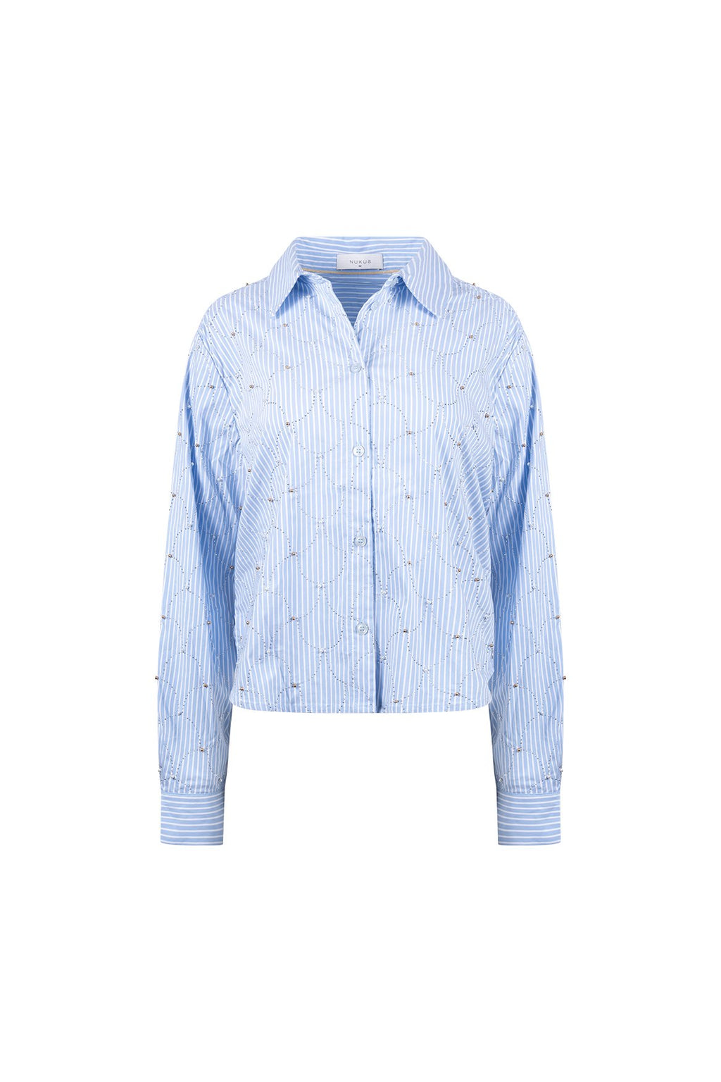 Nowi Blouse Stripe Stones