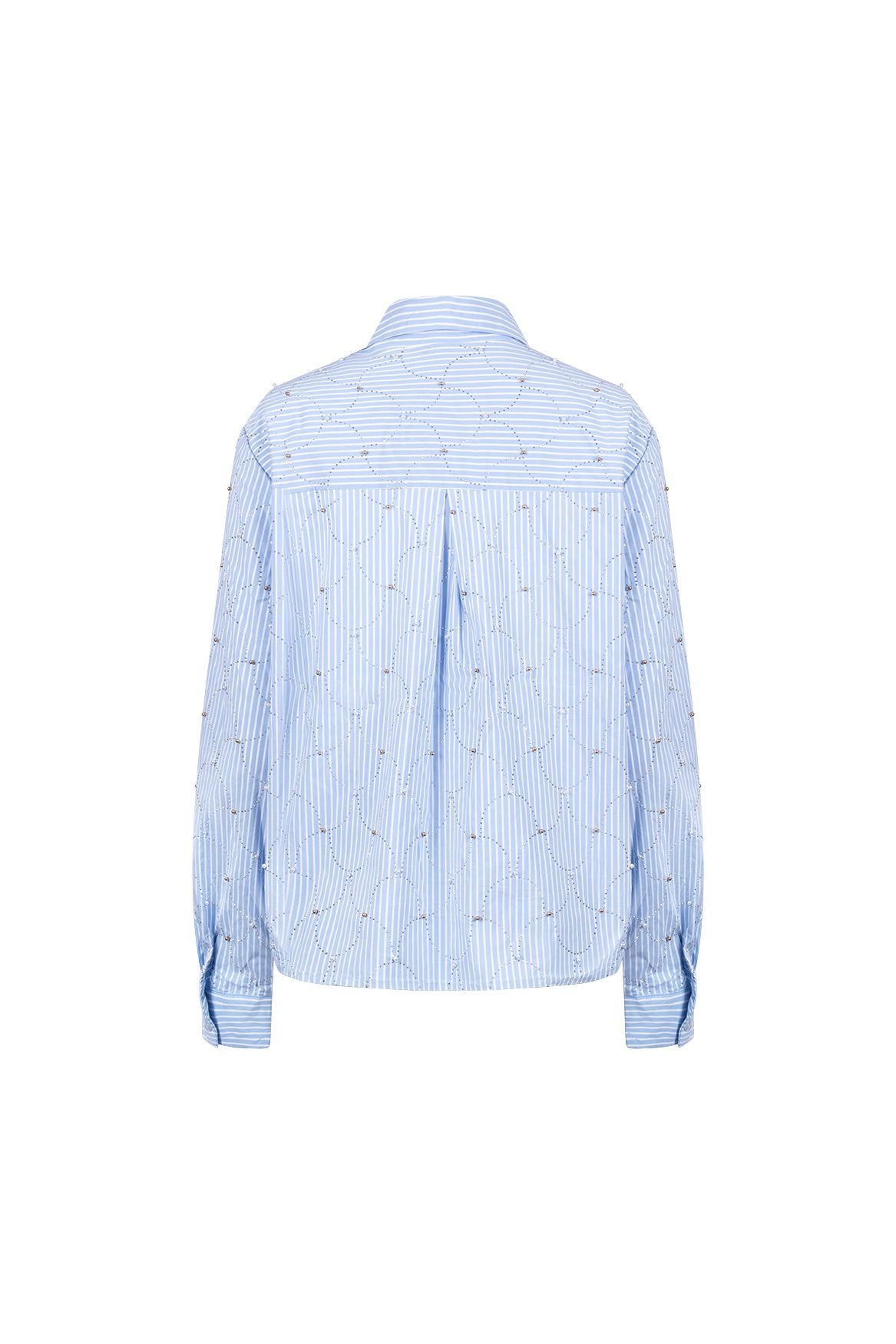Nowi Blouse Stripe Stones
