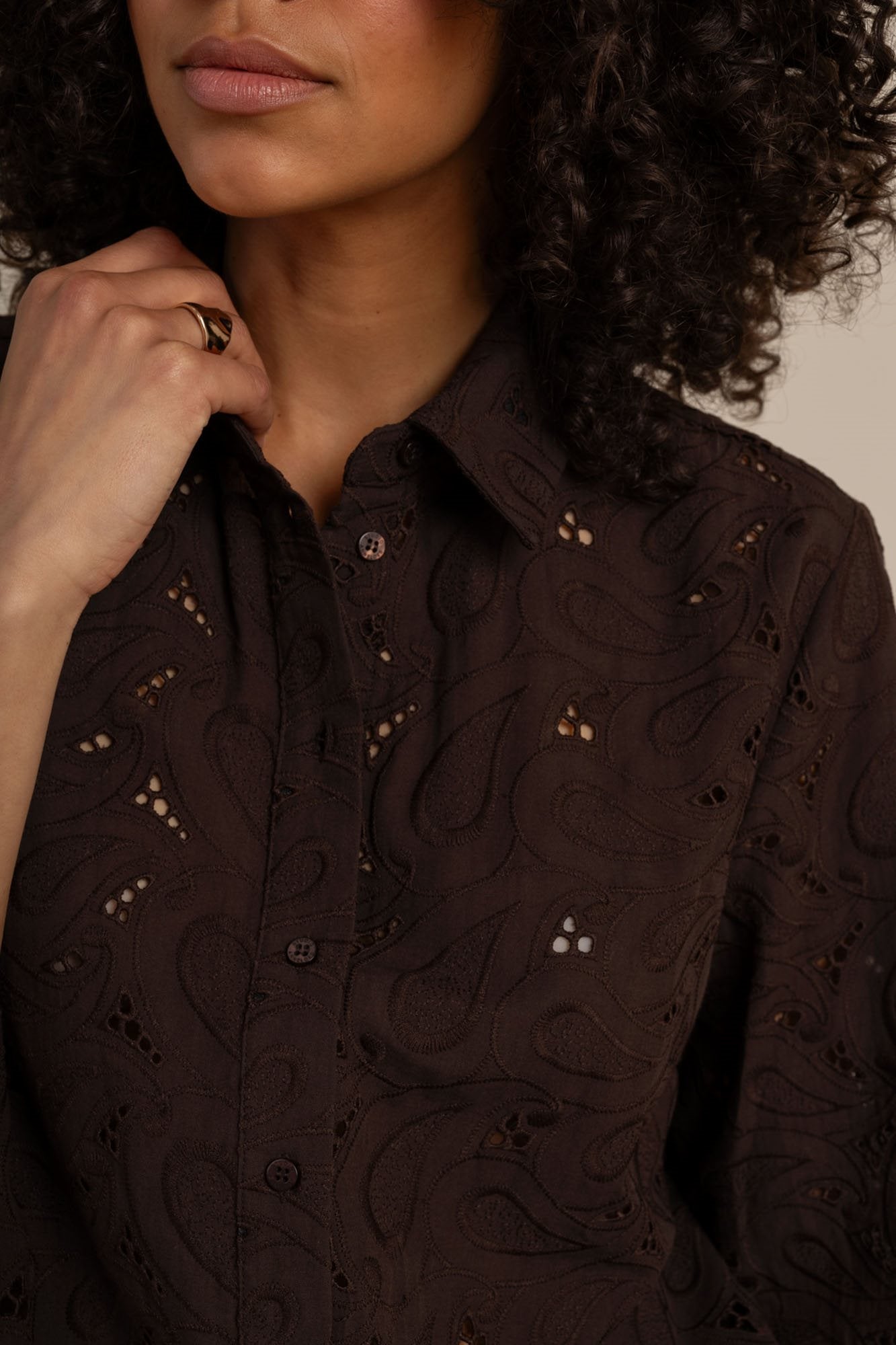 Nyra Broderie Blouse