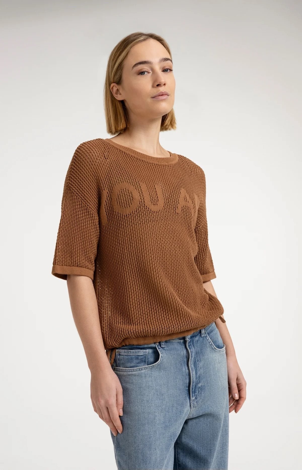 Opengebreide Top