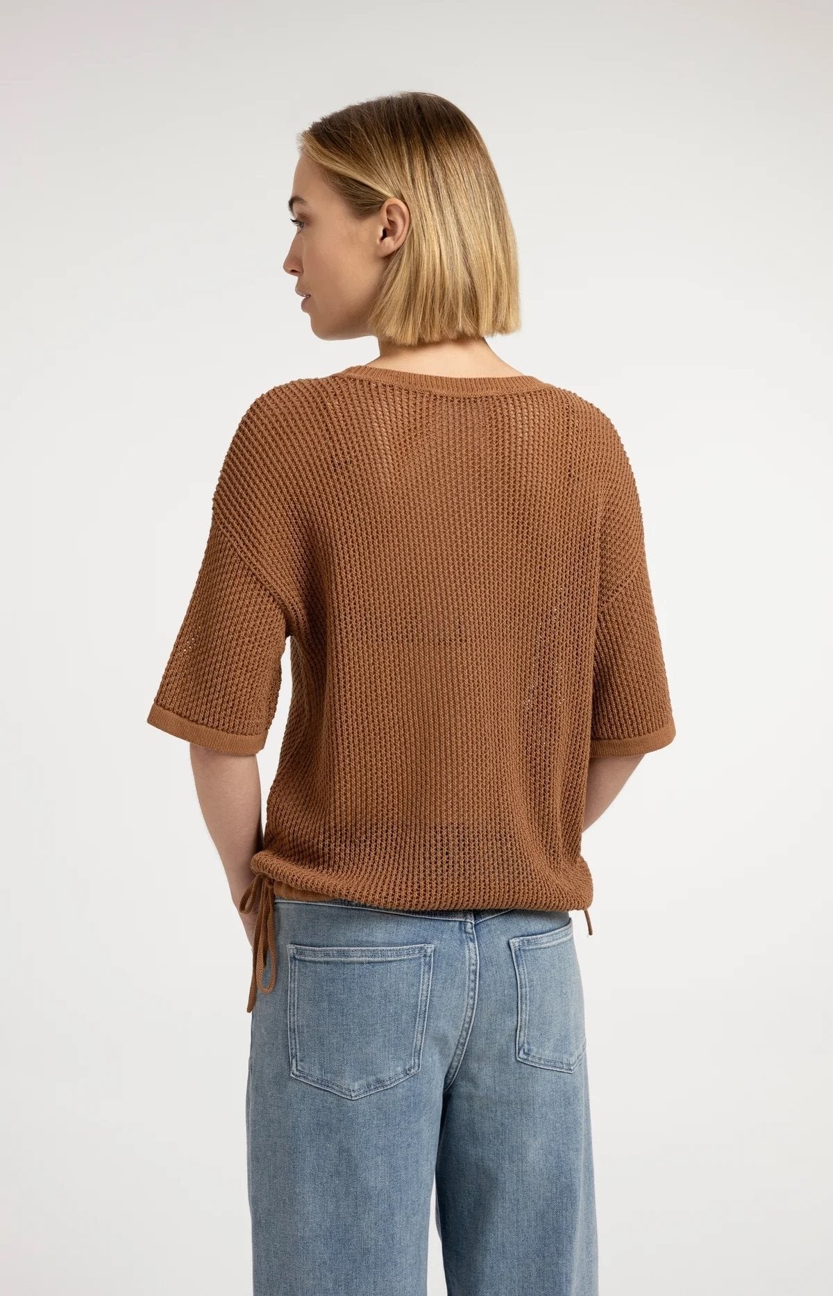 Opengebreide Top