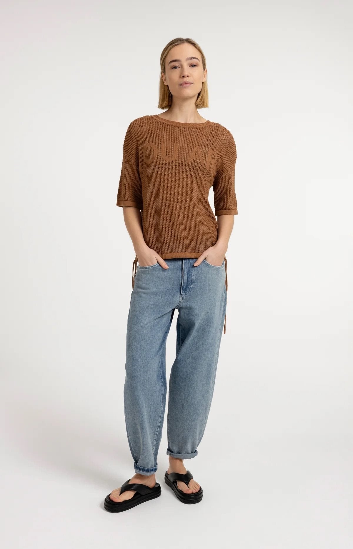 Opengebreide Top