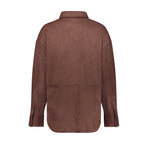 Overshirt Suède-look