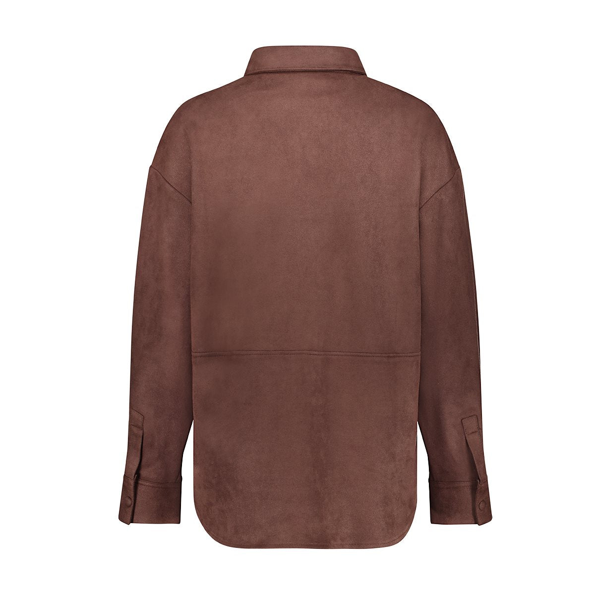 Overshirt Suède-look